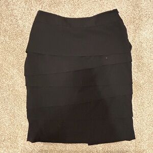 WHBM Black Pencil Skirt